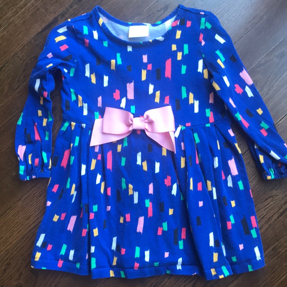 Hanna Andersson paint splotch dress